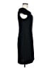 Connected Apparel Solid Black Casual Dress Size 6 - photo 4