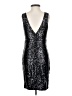 Bear Dance 100% Polyester Stars Silver Cocktail Dress Size S - photo 2