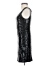 Bear Dance 100% Polyester Stars Silver Cocktail Dress Size S - photo 5