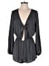 Forever 21 100% Polyester Gray Blue Casual Dress Size M - photo 1