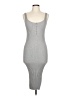 Forever 21 Gray Casual Dress Size L - photo 1