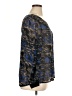 Mine Too 100% Polyester Blue Long Sleeve Blouse Size 1X - photo 4