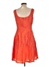 Nine West Orange Cocktail Dress Size 10 - photo 2