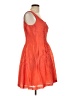 Nine West Orange Cocktail Dress Size 10 - photo 4