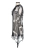 Komarov Gray Silver Sleeveless Button-Down Shirt Size Sm (1) - photo 5
