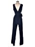 Assorted Brands Solid Blue Jumpsuit Size XS - photo 2