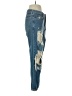 Topshop Graphic Blue Jeans Size 25 waist - photo 4