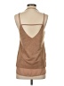 Sans Souci 100% Polyester Brown Tank Top Size S - photo 2