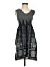 Max Studio Paisley Gray Casual Dress Size XS - photo 1
