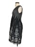 Max Studio Paisley Gray Casual Dress Size XS - photo 5