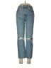 Zara Hearts Blue Jeans Size 6 - photo 1
