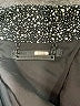Diane von Furstenberg 100% Viscose Black Silver Blazer Size 2 - photo 3