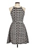 Love Ady Tweed Black Cocktail Dress Size M - photo 1