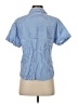 Zara Stripes Blue Short Sleeve Blouse Size XS - photo 2