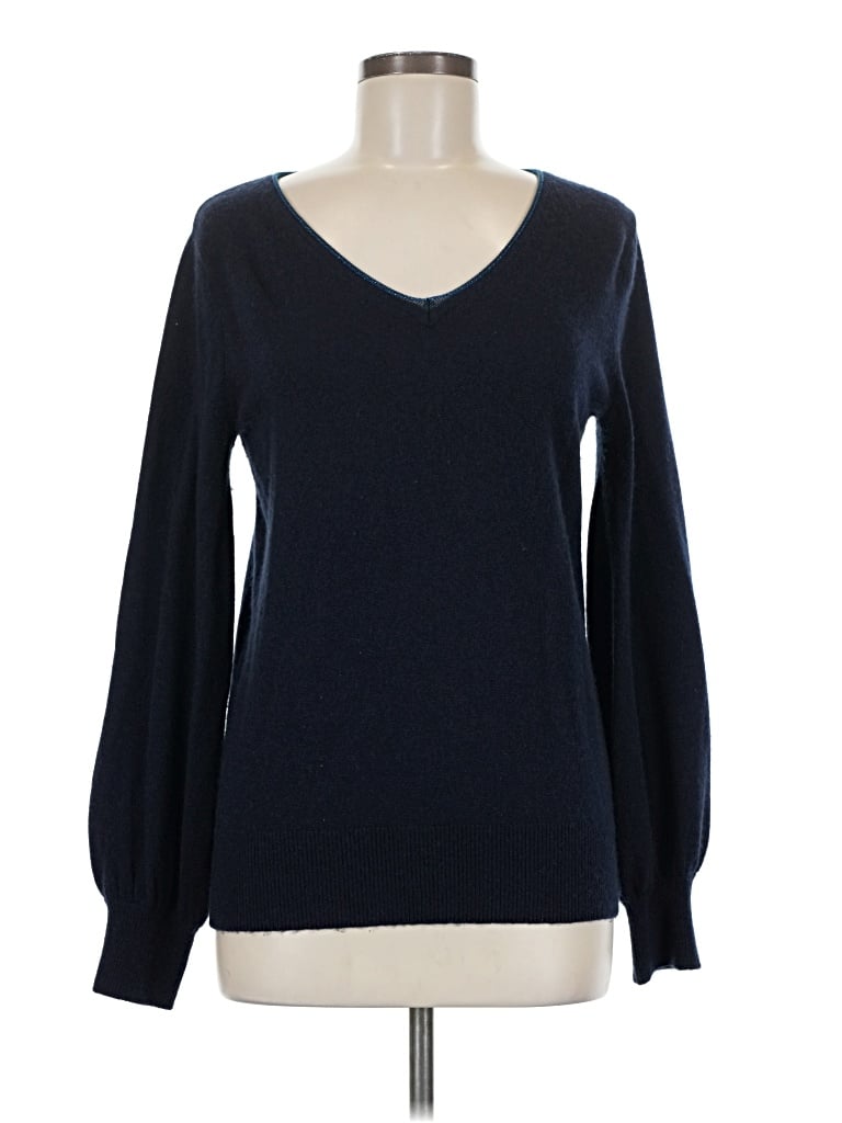 Pre-owned Neiman Marcus Pullover Sweater In Blue