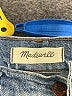 Madewell Hearts Blue Jeans Size 27 waist - photo 6