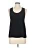Karina Grimaldi Solid Black Sleeveless Top Size L - photo 1