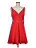 Lulus Red Cocktail Dress Size M - photo 1
