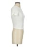 Shein Ivory White Short Sleeve Turtleneck Size 4 - photo 4