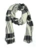 Merona 100% Acrylic Plaid Gray Ivory Scarf One size - photo 1