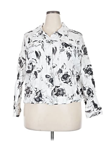 Saint Tropez West Long Sleeve Blouse (view 1)