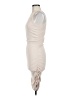 Unbranded Solid Tan Cocktail Dress Size M - photo 5