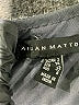 Aidan Mattox 100% Polyester Metallic Silver Cocktail Dress Size 2 - photo 7
