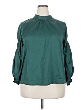Crosby By Mollie Burch 3/4 Sleeve Blouse