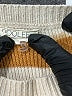 Roolee Stripes Tan Ivory Pullover Sweater Size S - photo 7