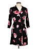 Laura Ashley Floral Black Casual Dress Size M - photo 1