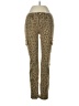 FRAME Animal Print Leopard Print Tan Green Cargo Pants Size 24 waist - photo 1