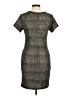Aqua 100% Polyester Tweed Gray Casual Dress Size M - photo 2