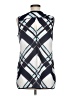 Nautica 100% Polyester Argyle Blue Sleeveless Blouse Size M - photo 2