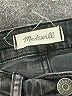 Madewell Chevron-herringbone Gray Jeans Size 23 waist - photo 7