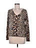 ATM Brown Long Sleeve Top Size M - photo 1