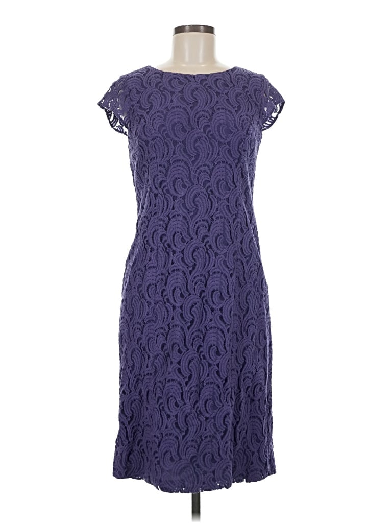 Pre-owned Coldwater Creek Casual Dress In Purple