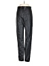 Ann Taylor 100% Polyester Black Faux Leather Pants Size 4 - photo 1