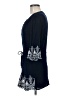 Crescent 100% Rayon Blue Casual Dress Size M - photo 5