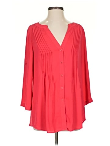 BCBGMAXAZRIA 3/4 Sleeve Blouse (view 1)