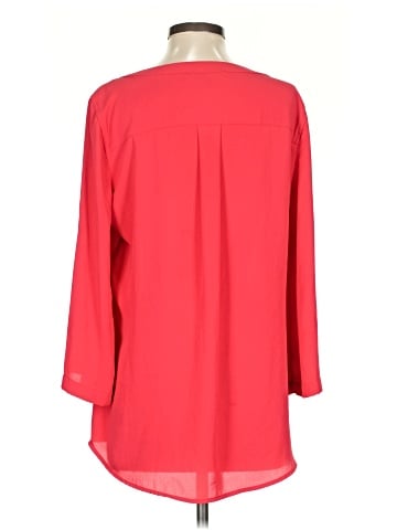 BCBGMAXAZRIA 3/4 Sleeve Blouse (view 2)