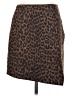 Ann Taylor Animal Print Brown Wool Skirt Size 2 - photo 1