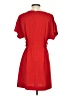 Sugar Lips 100% Polyester Solid Red Orange Casual Dress Size XS - photo 2
