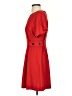 Sugar Lips 100% Polyester Solid Red Orange Casual Dress Size XS - photo 5