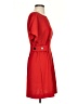 Sugar Lips 100% Polyester Solid Red Orange Casual Dress Size XS - photo 4