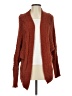 Grace & Lace 100% Polyester Orange Cardigan Size S - photo 1