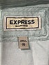 Express Solid Green Long Sleeve Button-Down Shirt Size XS - photo 8