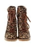Sam & Lavi Animal Print Brown Tan Boots Size 6 - photo 2