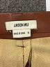 Jason Wu 100% Polyester Brown Faux Leather Pants Size XL - photo 7