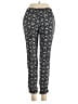 Uniqlo 100% Rayon Print Black Casual Pants Size S - photo 2