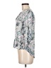 Pale Sky 100% Rayon Paisley Teal 3/4 Sleeve Blouse Size M - photo 5